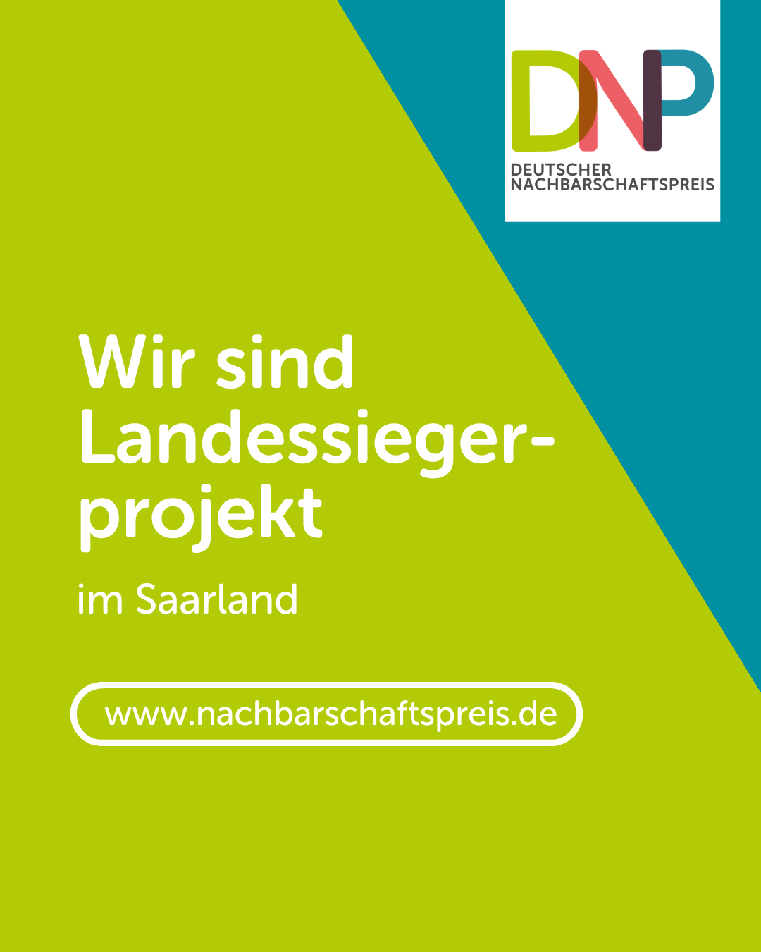 momentum gewinnt den Deutschen Nachbarschaftspreis 2026 im Saarland (c) DNP momentum gewinnt den Deutschen Nachbarschaftspreis 2026 im Saarland