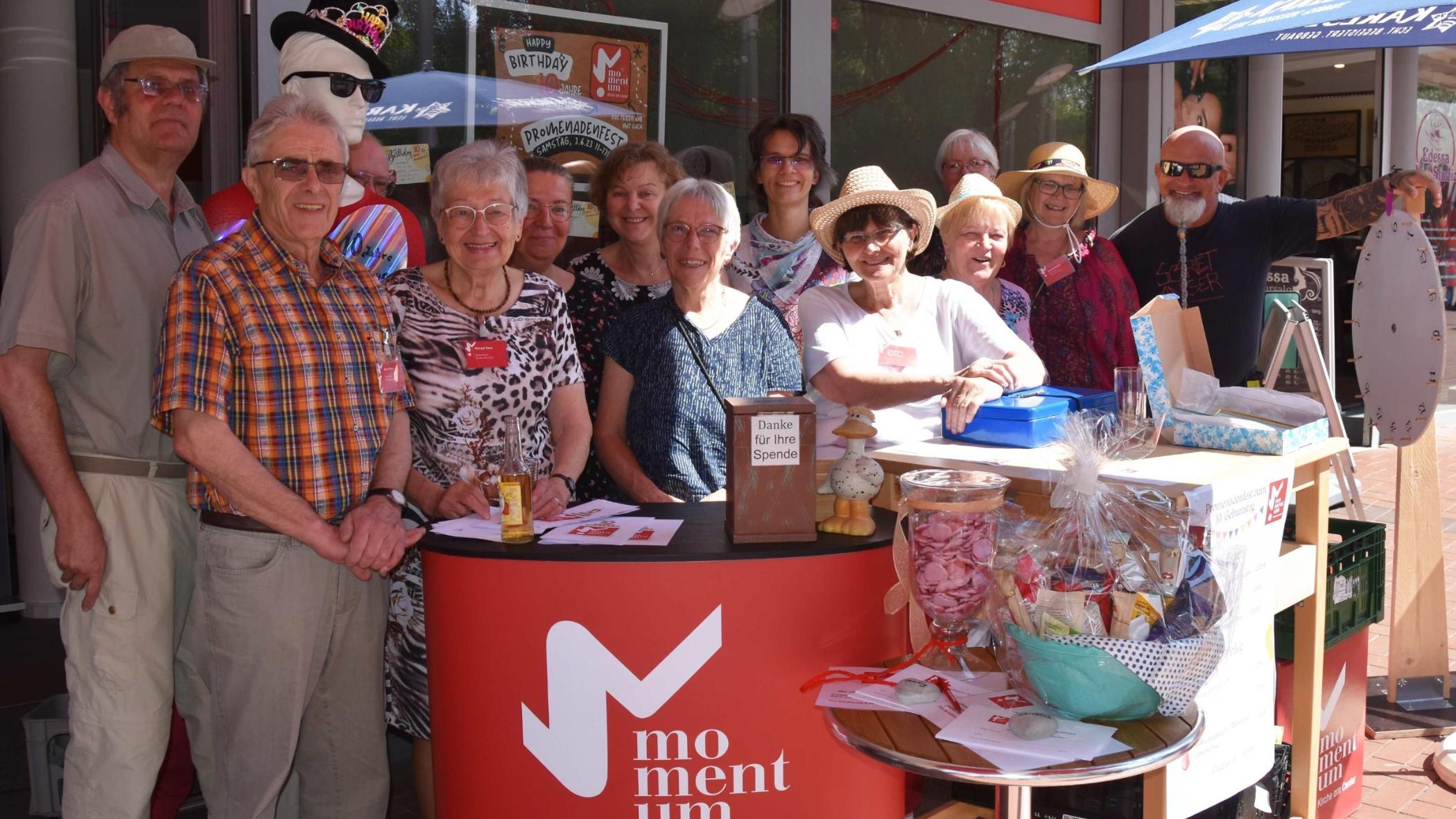 Promenadenfest zum 10. momentum-Geburtstag