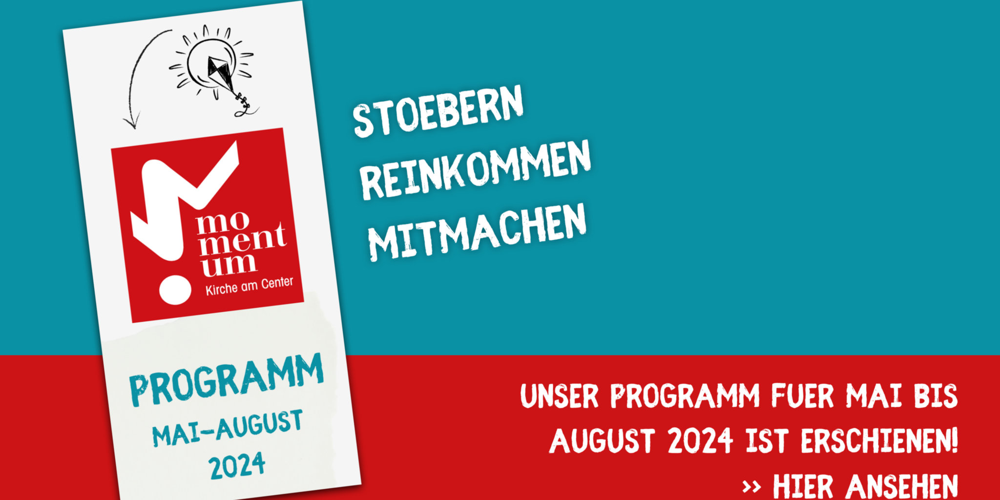 momentum-Programm Mai bis August 2024 erschienen