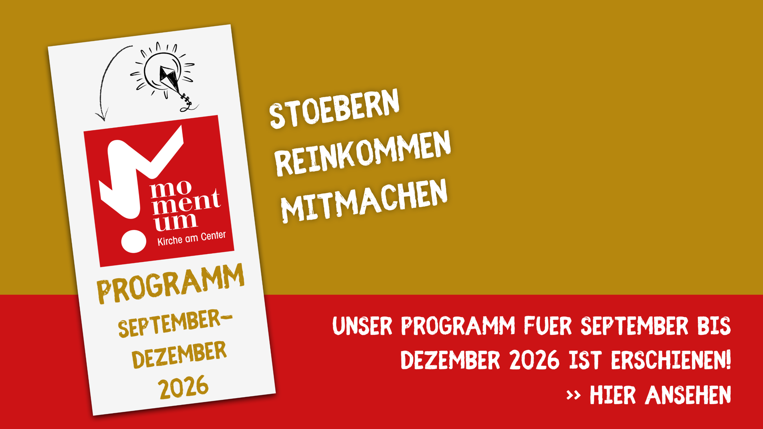 neues momentum-Programm September bis Dezember 2026