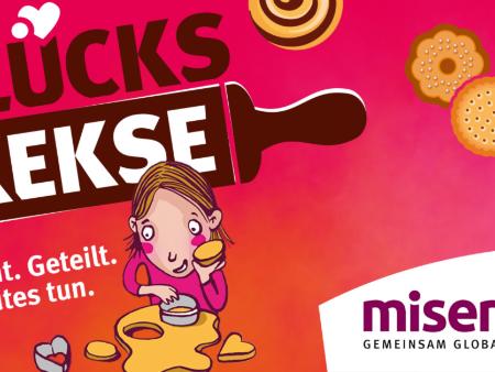 misereor Glückskekse-Spendenaktion 2026 im momentum