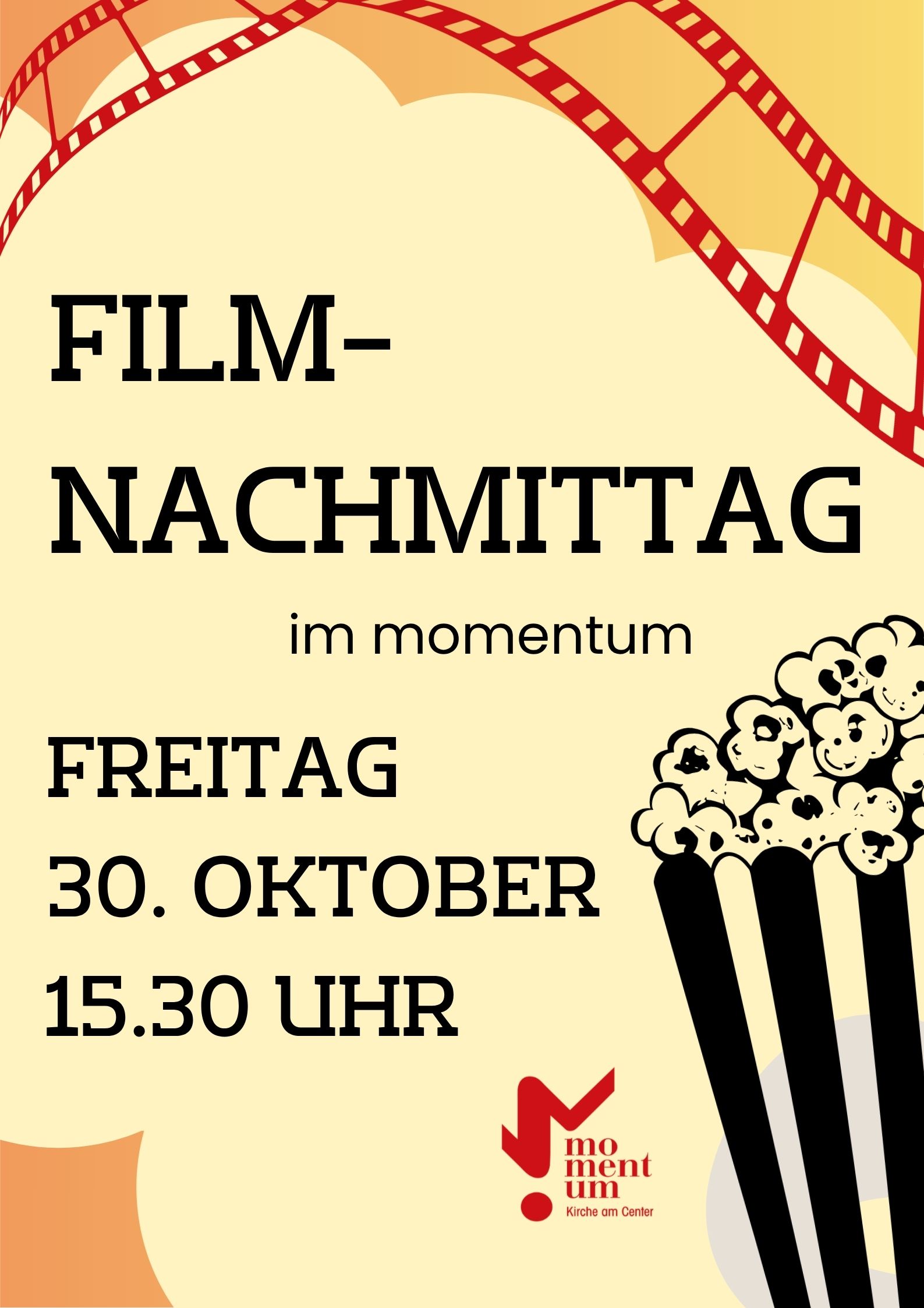 Kinonachmittag am 30.10.2026 im momentum