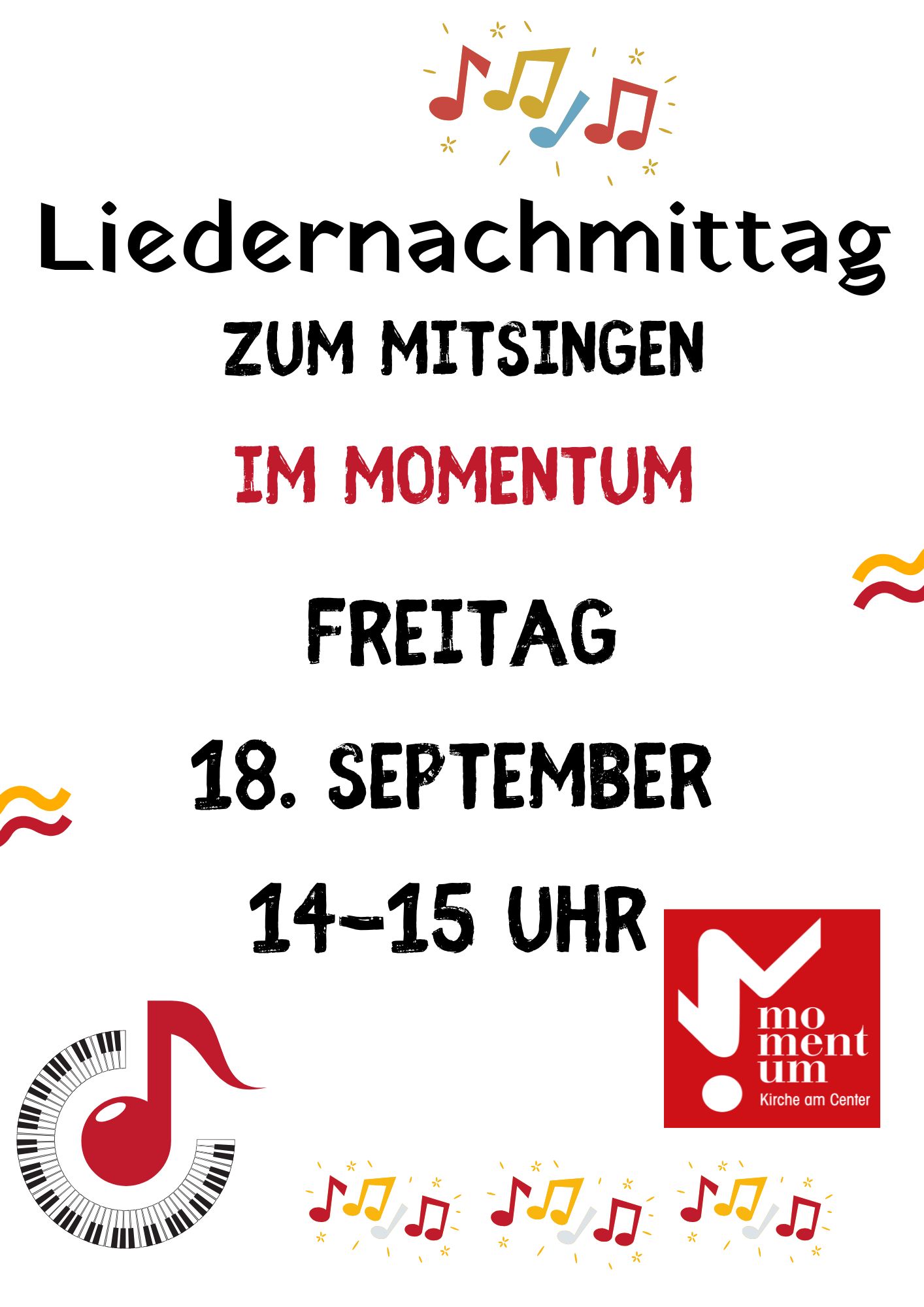 Liedernachmittag im momentum